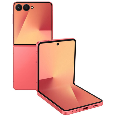 Смартфон Samsung Galaxy Flip 7 5G (F766) 12/512 ГБ червоний корал, Dynamic AMOLED, 50 МП Зображення