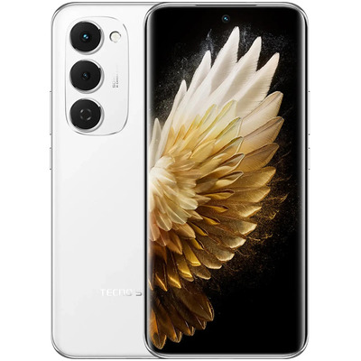 Смартфон TECNO Spark 40 PRO+ (KM7) білий, 8/256 ГБ, AMOLED, 144 Гц Зображення