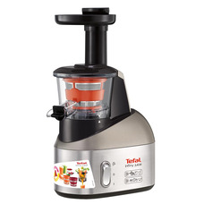 Соковижималка Tefal Infiny Press ZC255B38 шнекова, 200 Вт, 0.8 л, пластик, нержавіюча сталь Зображення