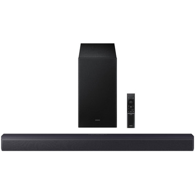 Саундбар Samsung HW-B450F 2.1, 300 Вт, бездротовий сабвуфер, Bluetooth Зображення