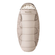 Спальный мешок овальный Naturehike PS200 CNK2350WS026, всесезонный, бежевый, 220x95 см Изображение
