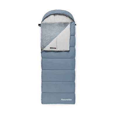 Спальний мішок Naturehike BE400 CNK2300SD021 з підігрівом, сірий Зображення