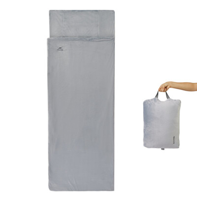 Спальный мешок Naturehike CNK2300SD022 4-в-1 светло-серый Изображение