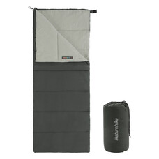 Спальний мішок Naturehike F150 NH22MSD05 конверт графіт 190×75 см Зображення