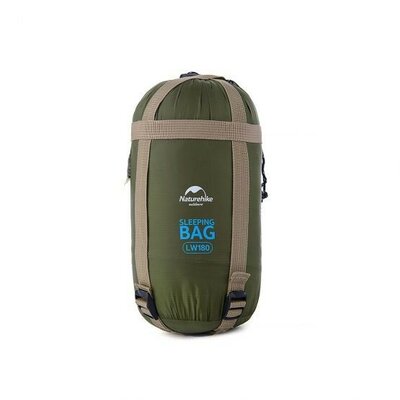 Спальний мішок Naturehike LW 180 NH15S003-D ультралегкий темно-зелений Зображення