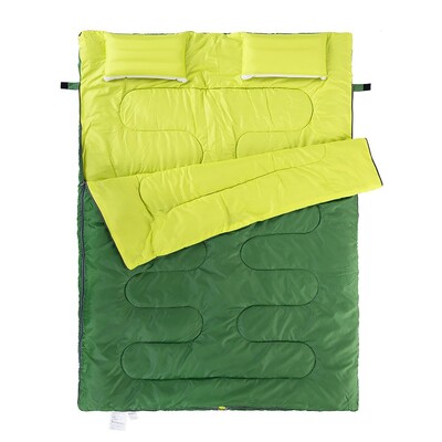Спальний мішок Naturehike SD15M030-J двомісний з подушками 12°C Зображення