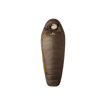 Спальний мішок Naturehike Snowbird CNK2550WS014 L коричневий пух 400 г Зображення