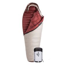 Спальний мішок Naturehike Snowbird NH20YD001, L, коричневий, 560 г Зображення