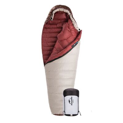 Спальний мішок Naturehike Snowbird NH20YD001, L, коричневий, 560 г Зображення