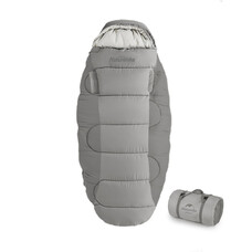 Спальный мешок овальный Naturehike PS300 CNK2350WS026 серый, 220x95 см, до -9°C Изображение