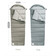 Спальник Naturehike M180 NH20MSD02 капюшон правий сірий Зображення