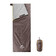 Спальник Naturehike Summer LW180 (літній, M, 15°C, лівий) коричневий Зображення