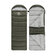 Спальник Naturehike U350 NH20MSD07 з капюшоном, лівий, 1°C, зелений Зображення