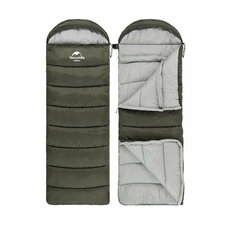 Спальник з капюшоном Naturehike U350 NH20MSD07 Hollow Cotton зелений Зображення