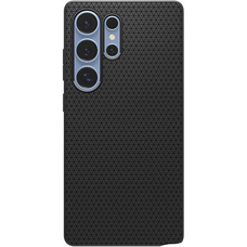 Чехол Spigen Liquid Air для Samsung Galaxy S25 Ultra матовый черный Изображение