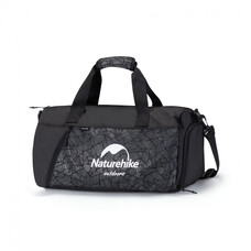 Спортивная сумка Naturehike NH19SN002 M 25л черная с плечевыми лямками Изображение