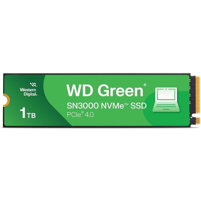 SSD накопитель Western Digital Green SN3000 1TB M.2 PCIe 4.0 3D NAND Изображение