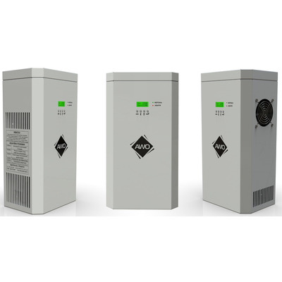 Стабилизатор напряжения Awattom 16.5кВт трехфазный тиристорный, белый Изображение