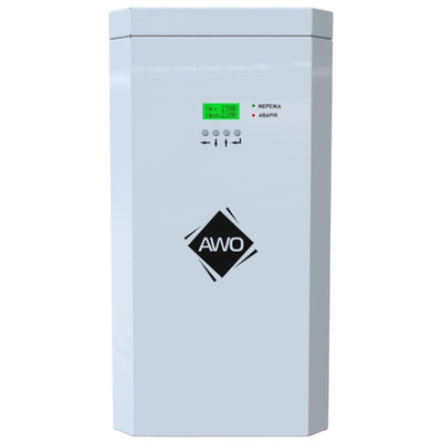 Стабилизатор напряжения Awattom New Silver 3.5 кВт, однофазный, белый Изображение