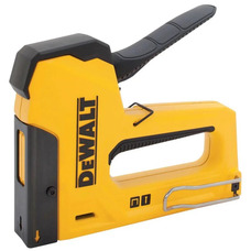 Степлер механический DeWALT Heavy Duty DWHTTR350-0, алюминиевый корпус, скобы 6-14 мм, гвозди 12-15 мм Изображение