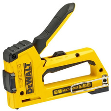 Степлер DeWALT MULTI TACKER 5в1 алюмінієвий, механічний, 6-14 мм скоби, 15 мм цвяхи Зображення