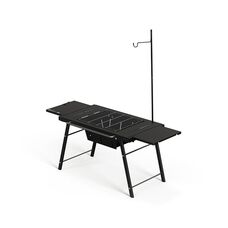 Стол для барбекю Naturehike CNK2300CW014 стальной складной черный Изображение
