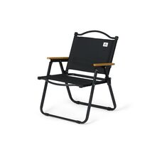 Стілець розкладний Naturehike CNK2300JU012 чорний витримує до 120 кг Зображення