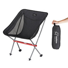 Складной стул Naturehike YL05 NH18Y050-Z алюминий 150 кг черный Изображение
