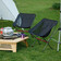 Складной стул Naturehike YL05 NH18Y050-Z алюминий 150 кг черный Изображение