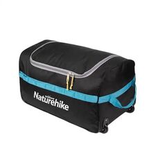 Сумка-баул Naturehike NH18X027-L 110 л черная на колесах Изображение