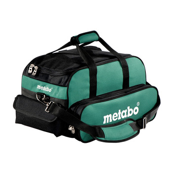 Сумка для инструментов Metabo 46x26x28 см полиэстер 600D чёрная зелёная Изображение