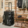 Сумка на колесах Naturehike NH21LX002 размер M, 85 л, черная Изображение