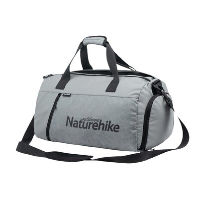 Сумка спортивна Naturehike NH19SN002 M, сірий, водонепроникна Зображення