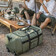 Сумка-баул Naturehike NH21LX003 88 л зелена складна на колесах Зображення