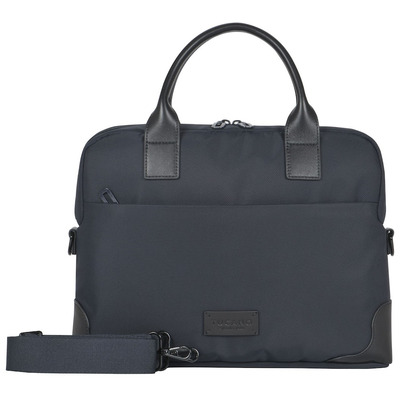 Сумка Tucano Fine 13/14 для ноутбука синя, нейлон і шкіряні вставки Зображення