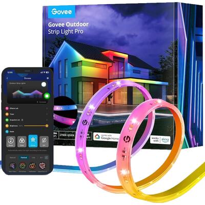 Світлодіодна стрічка Govee H70A1 RGBICWW 10м для вулиці IP65 Зображення