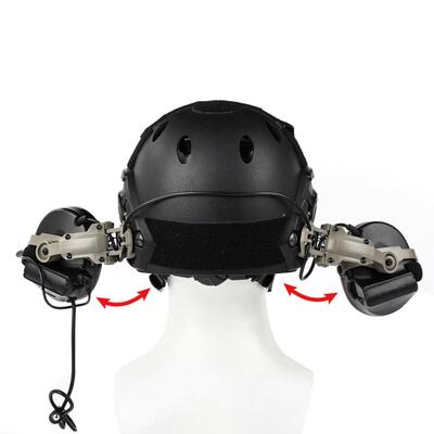 Адаптер песочный Чебурашка для Peltor Comtac на шлем Изображение