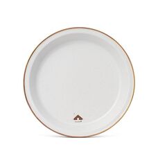 Тарелка эмалированная плоская Naturehike CNK2300CW013 белая 240 мм Изображение