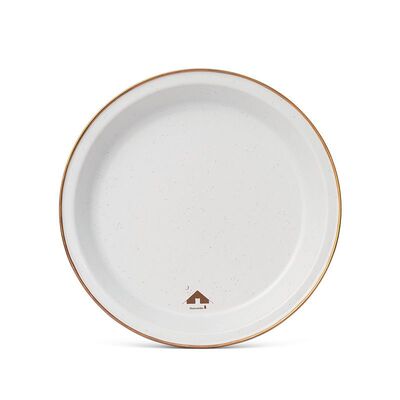 Тарелка эмалированная плоская Naturehike CNK2300CW013 белая 240 мм Тарелка эмалированная плоская Naturehike CNK2300CW013 белая 240 мм Изображение