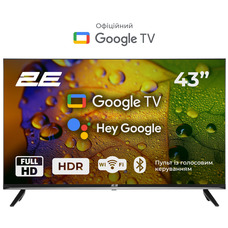 Телевизор 2E 2E-43A07KF 43-дюймовый D-LED Full HD Smart Google TV Изображение