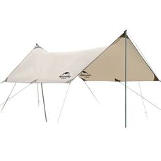 Тент для кемпінгу Naturehike Girder NH20TM006 150D 500×292 см золотий Зображення