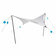 Тент Naturehike Rhombus NH19TM003 150D Silver Coated, 402х268 см, сірий Зображення