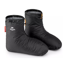 Теплі чорні черевики Naturehike NH18S023-T на гусячому пуху, розмір S Зображення