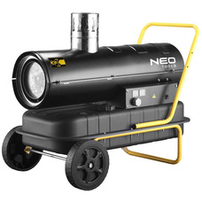 Тепловая пушка дизельная Neo Tools 20кВт, 200 м², прямой нагрев, черная Изображение