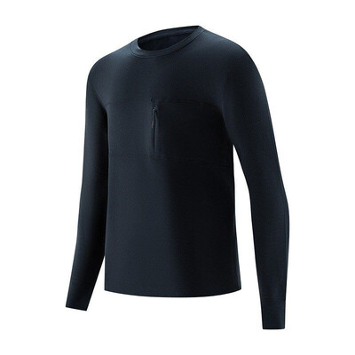 Термо-лонгслів чоловічий Naturehike NH22NY009 зимовий XL чорний Зображення