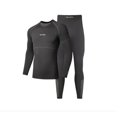 Термобелье мужское Naturehike CYY2342GC010 демисезон XL графит Изображение