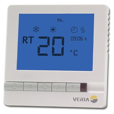 Терморегулятор Veria Control T45 электронный программируемый макс 13 А Изображение