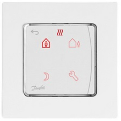Терморегулятор Danfoss Icon Display программируемый, 230В, накладной Изображение