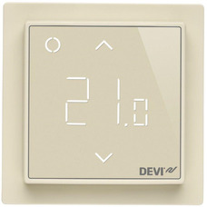 Терморегулятор DEVI Devireg Smart Wi-Fi для теплого пола Ivory Изображение
