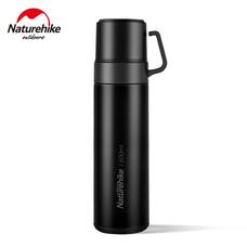 Термос Naturehike NH17S020-B 0.6 л из нержавеющей стали 304, черный Изображение